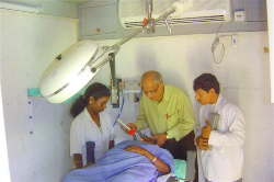 Mobile Hospital at work 