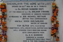 The stone which commemorates a special occasion